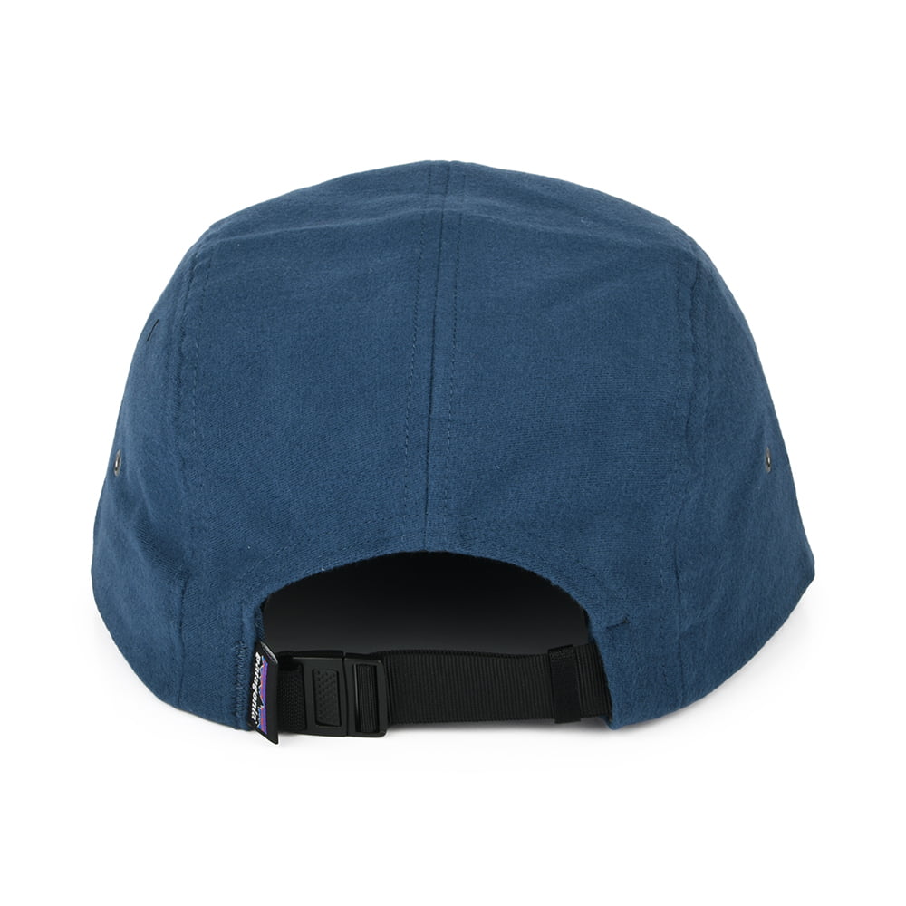 Casquette 5 Panel en Coton Bio Maclure bleu PATAGONIA