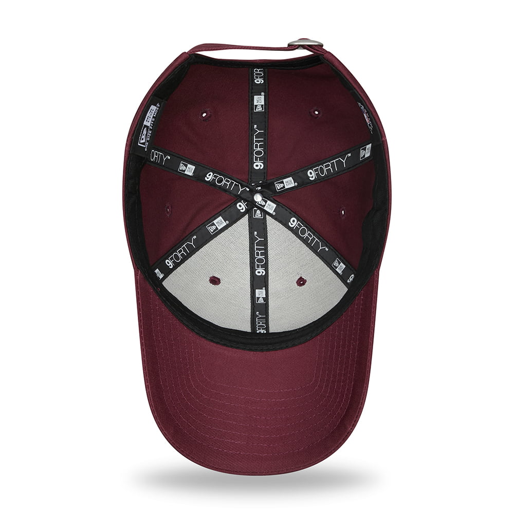 Casquette 9FORTY Boston Red Sox MLB League Essential bordeaux-bleu marine NEW ERA