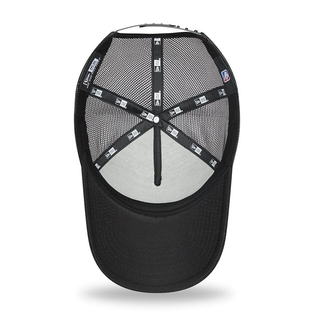 Casquette Trucker A-Frame NBA Black Base Boston Celtics noir NEW ERA