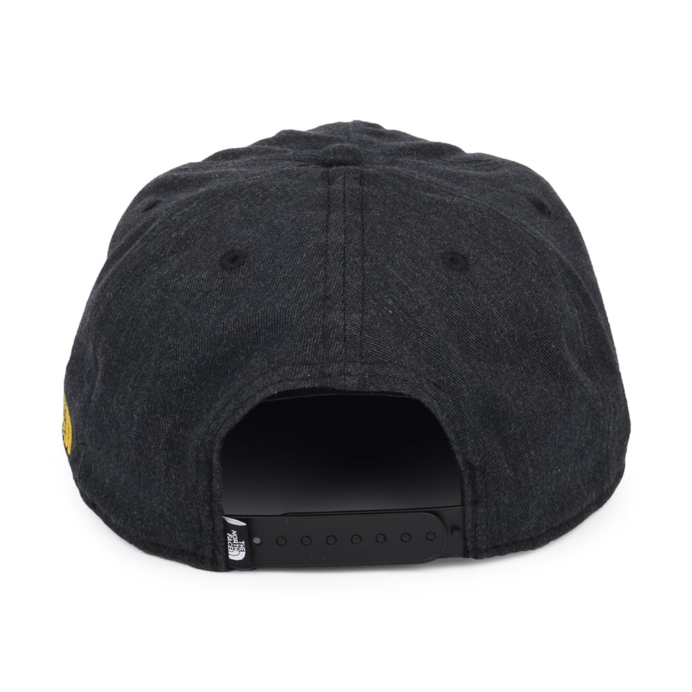 Casquette Snapback Embroidered Earthscape gris chiné foncé THE NORTH FACE