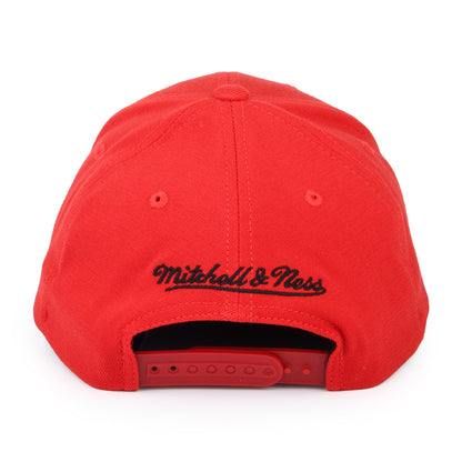 Casquette Snapback NBA Team Ground Stretch Chicago Bulls rouge MITCHELL & NESS