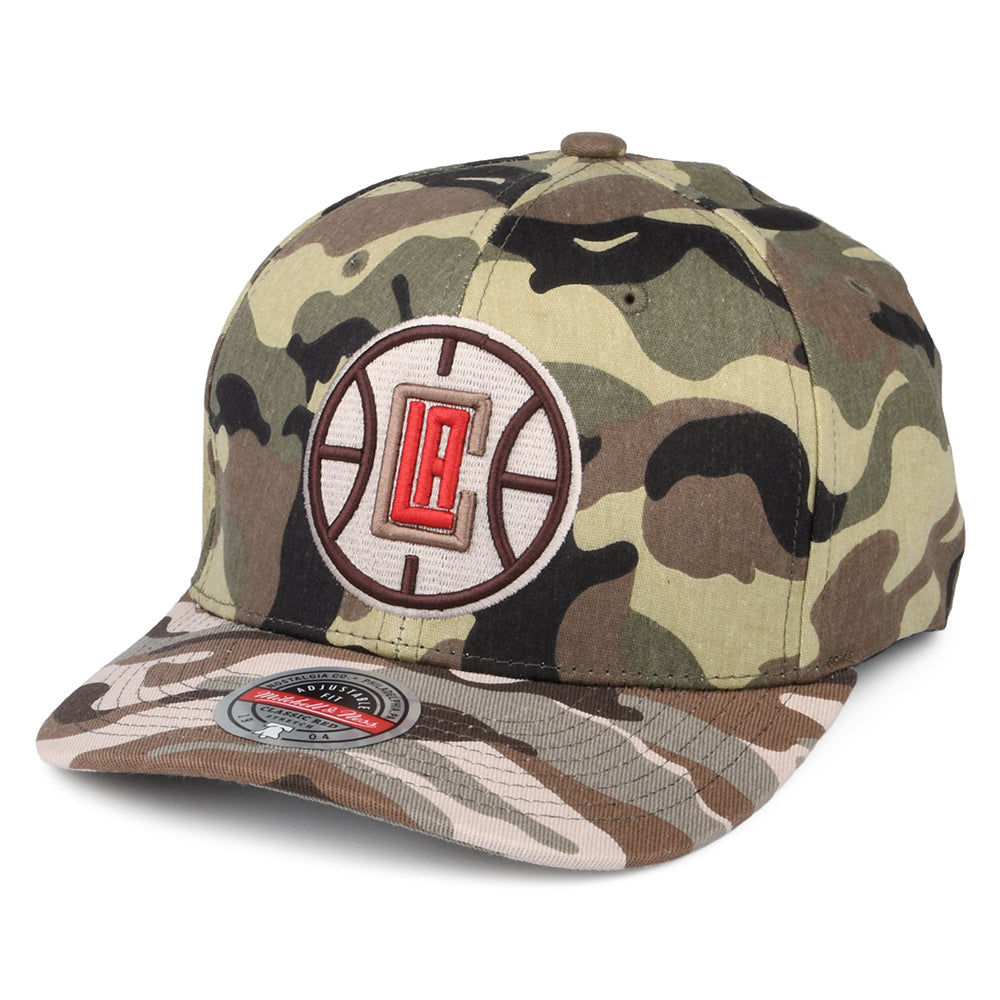 Casquette NBA Woodland Desert Stretch L.A. Clippers camouflage MITCHELL & NESS
