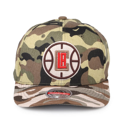 Casquette NBA Woodland Desert Stretch L.A. Clippers camouflage MITCHELL & NESS