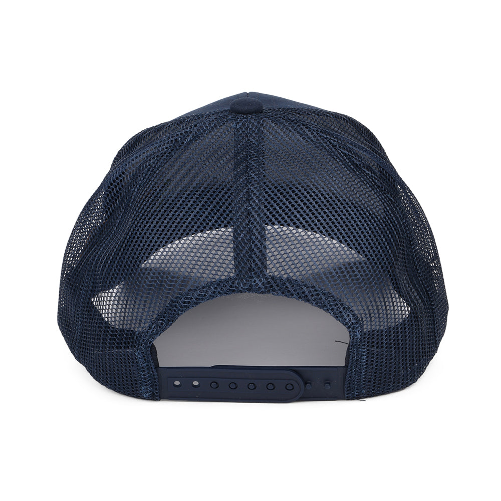 Casquette Trucker Rival Stamp NetPlus MP bleu marine délavé BRIXTON