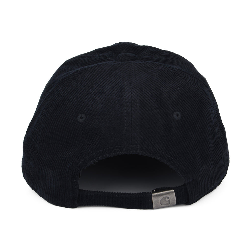 Casquette en Velours Côtelé Harlem bleu marine foncé-bleu CARHARTT WIP
