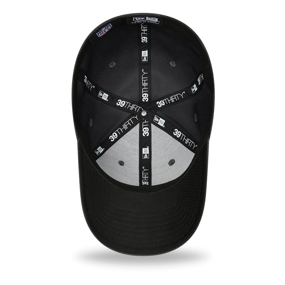 Casquette 39THIRTY NFL Hex Tech Las Vegas Raiders gris NEW ERA