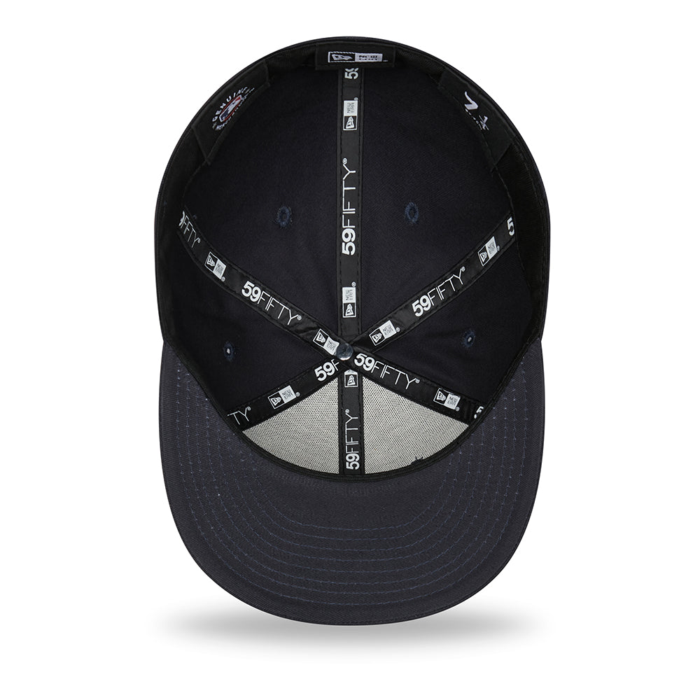 Casquette 59FIFTY MLB League Essential New York Yankees bleu marine-or NEW ERA