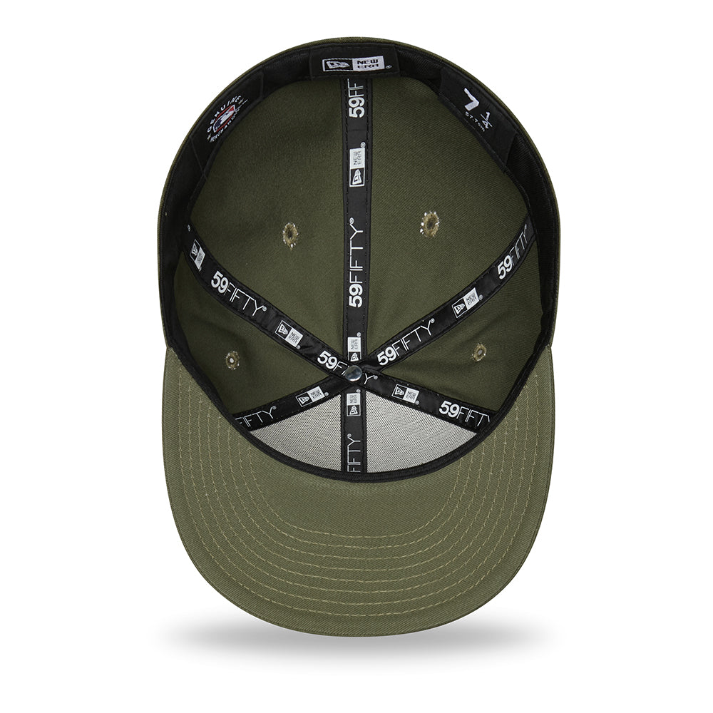 Casquette 59FIFTY MLB League Essential New York Yankees olive-pierre NEW ERA