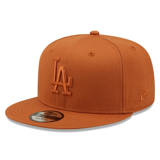 Casquette 9FIFTY MLB League Essential L.A. Dodgers toffee NEW ERA
