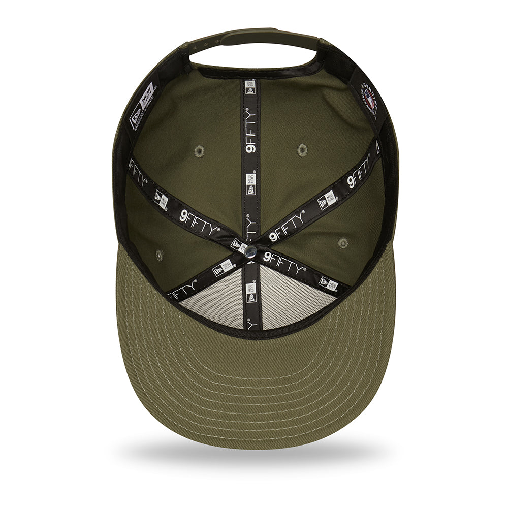 Casquette 9FIFTY MLB League Essential L.A. Dodgers olive NEW ERA
