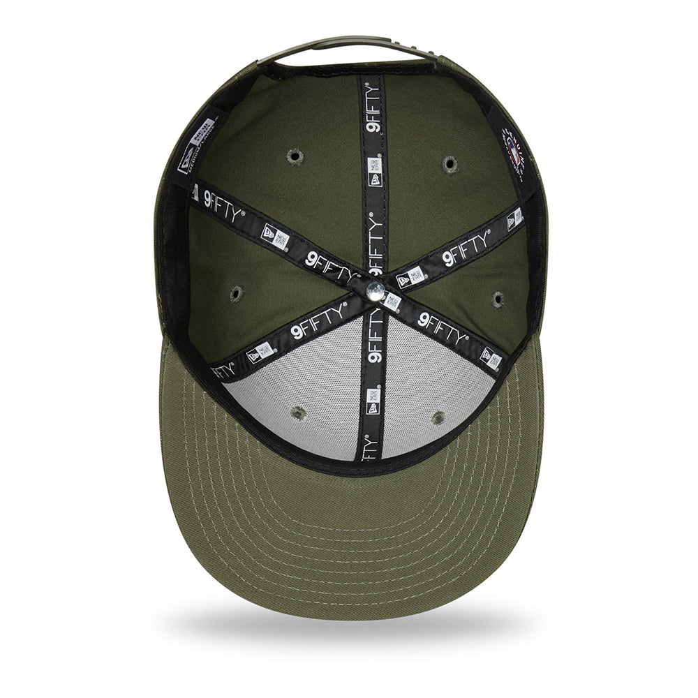 Casquette 9FIFTY MLB Camo Infill New York Yankees olive NEW ERA