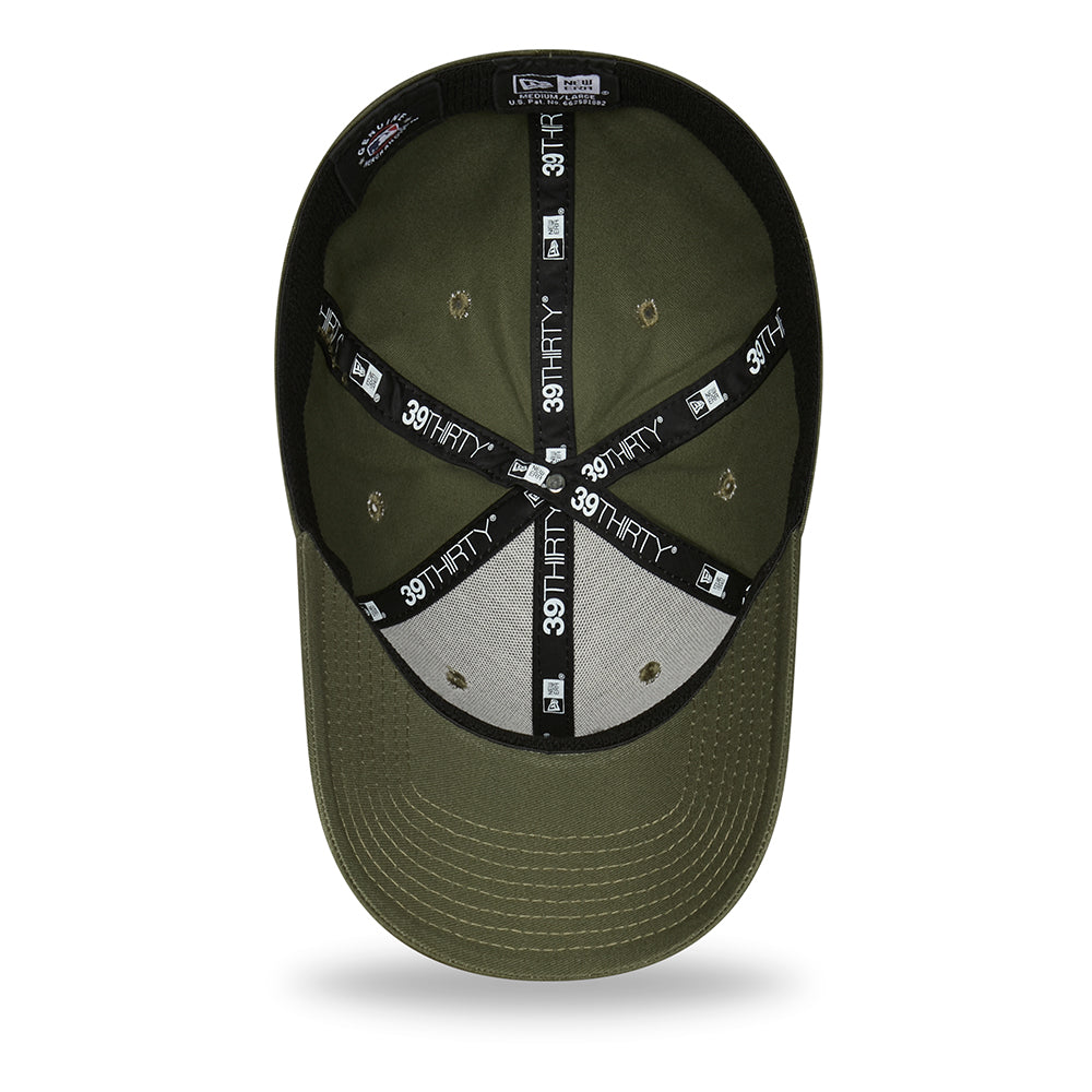 Casquette 39THIRTY MLB League Essential New York Yankees olive-pierre NEW ERA