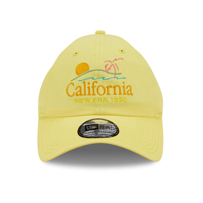Casquette 9TWENTY Script Casual Classic California jaune NEW ERA
