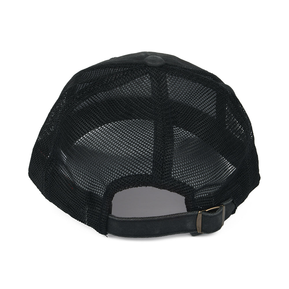 Casquette Trucker Raglan Bones noir délavé NASA