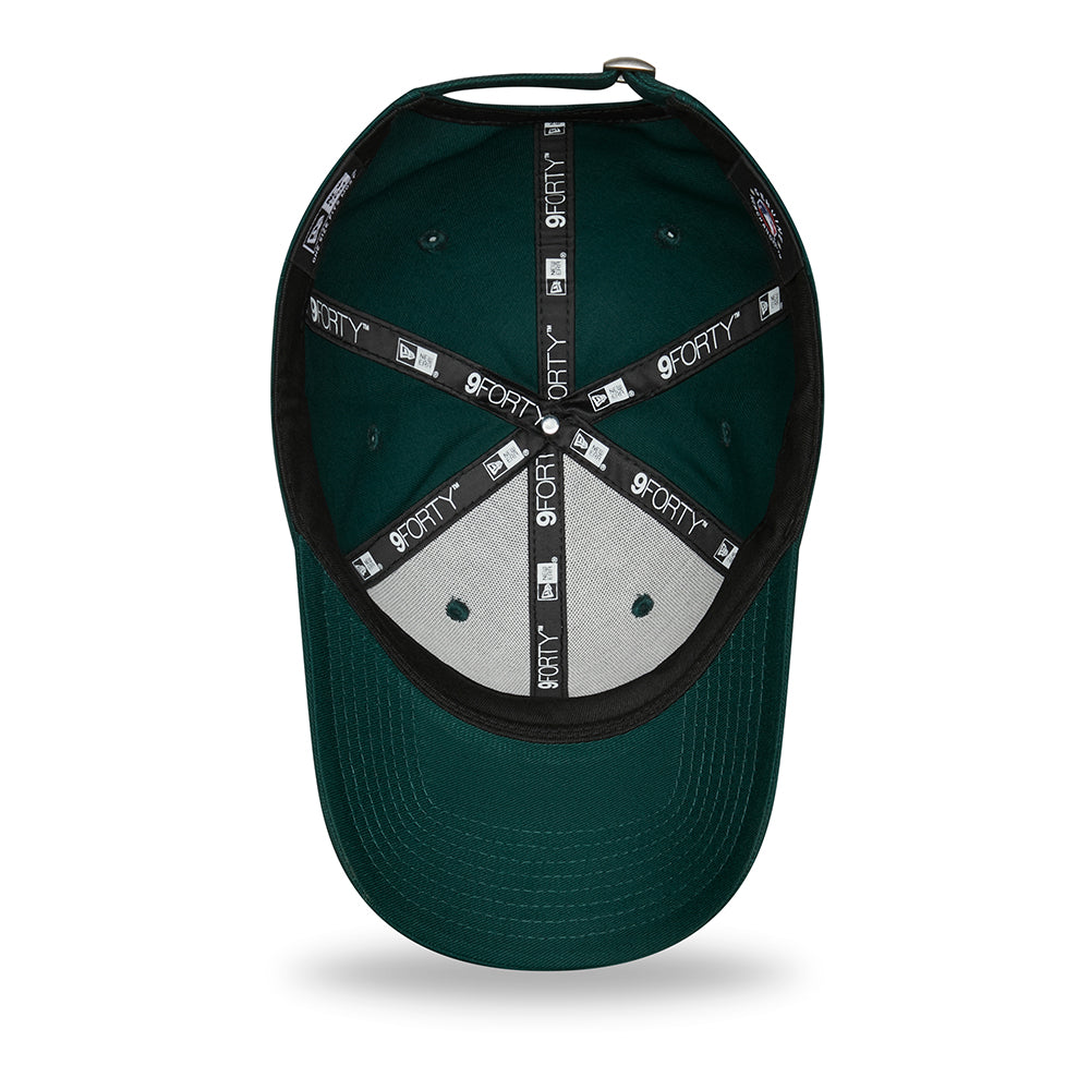 Casquette 9FORTY MLB League Essential L.A. Dodgers vert foncé-rouille NEW ERA