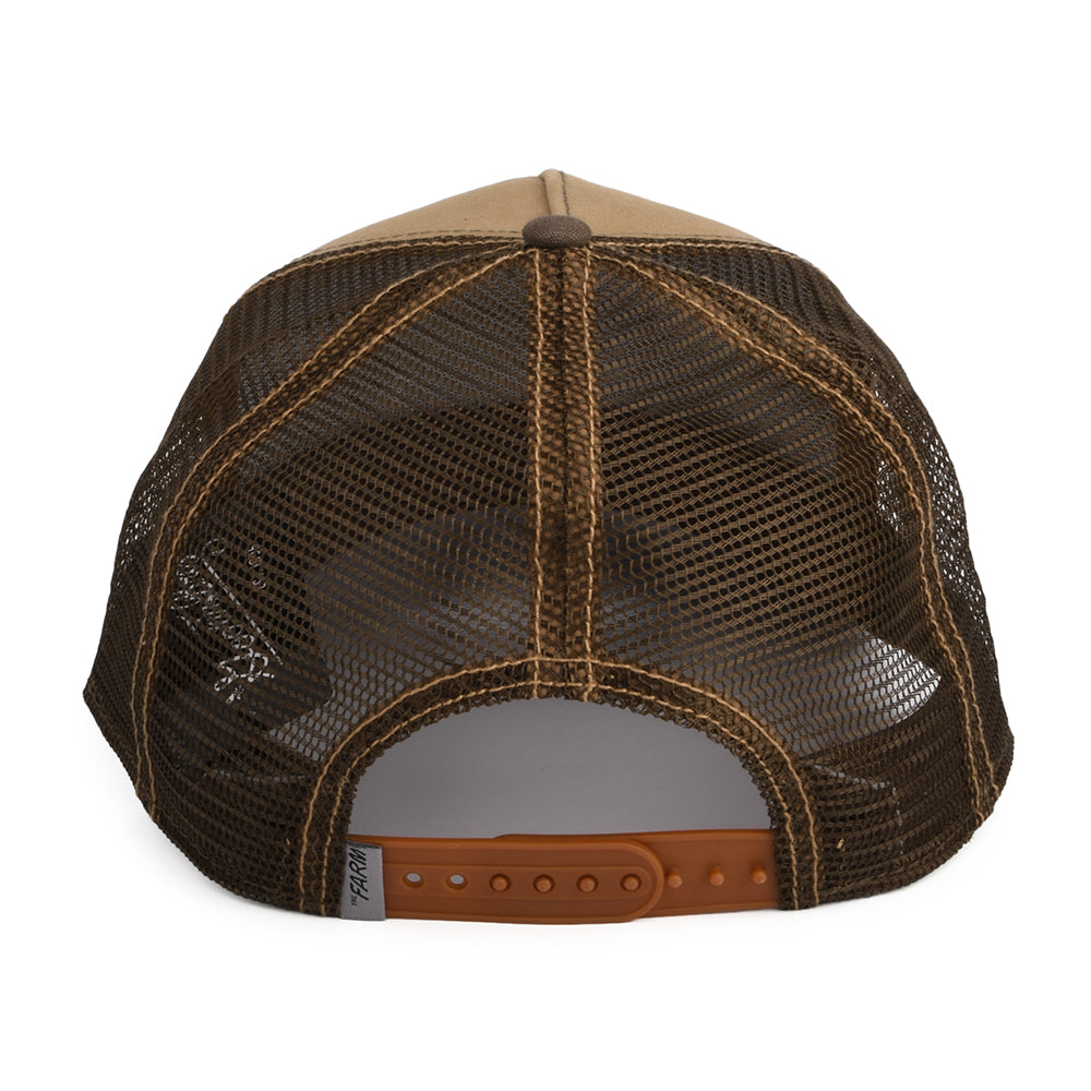 Casquette Trucker Loyal Dog marron GOORIN