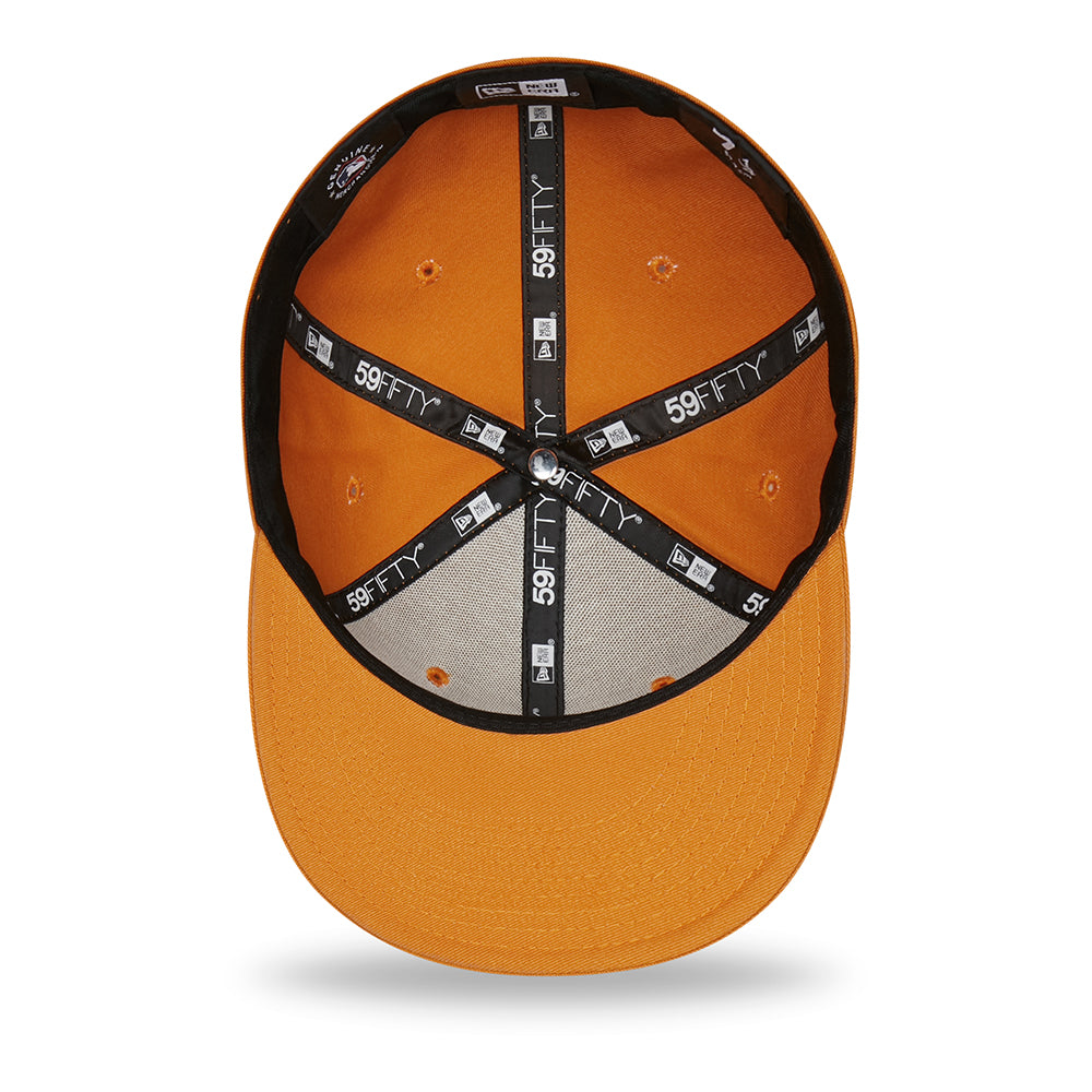 Casquette 59FIFTY MLB League Essential New York Yankees orange NEW ERA