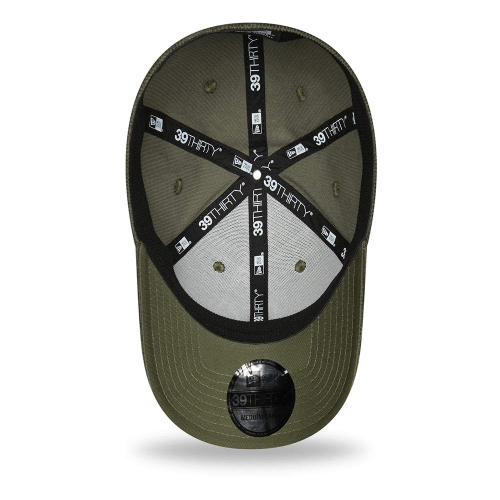 Casquette 39THIRTY MLB Corduroy L.A. Dodgers olive NEW ERA