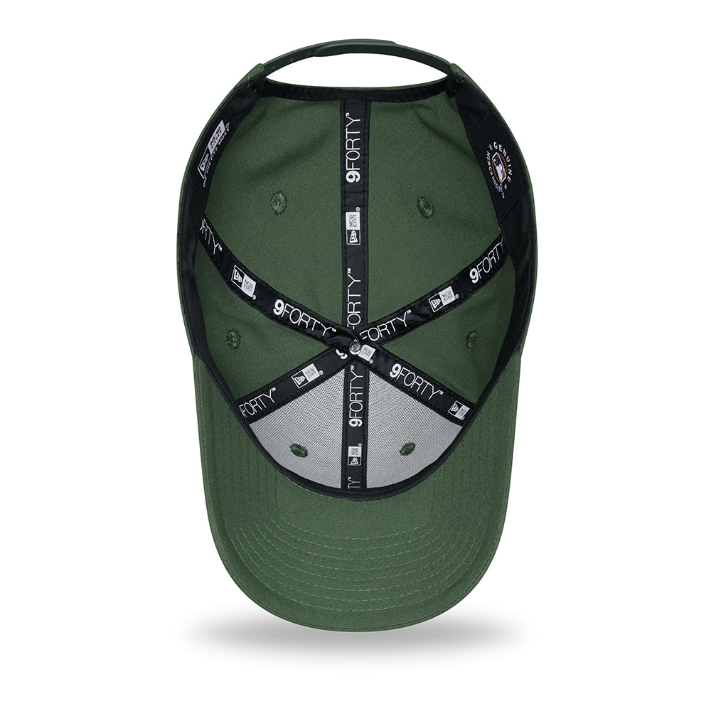 Casquette Snapback 9FORTY MLB Tonal Repreve New York Yankees olive NEW ERA