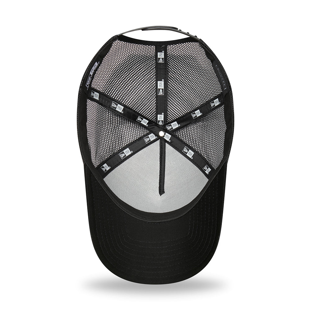 Casquette Trucker 9FORTY Le Louvre AOP A-Frame Les Saisons noir NEW ERA