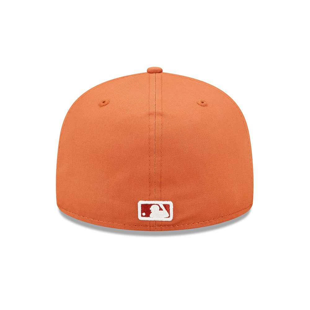 Casquette 59FIFTY MLB Team Outline New York Yankees orange NEW ERA