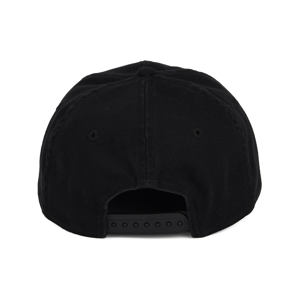 Casquette Snapback en Toile de Coton Délavée Dunes noir CARHARTT WIP