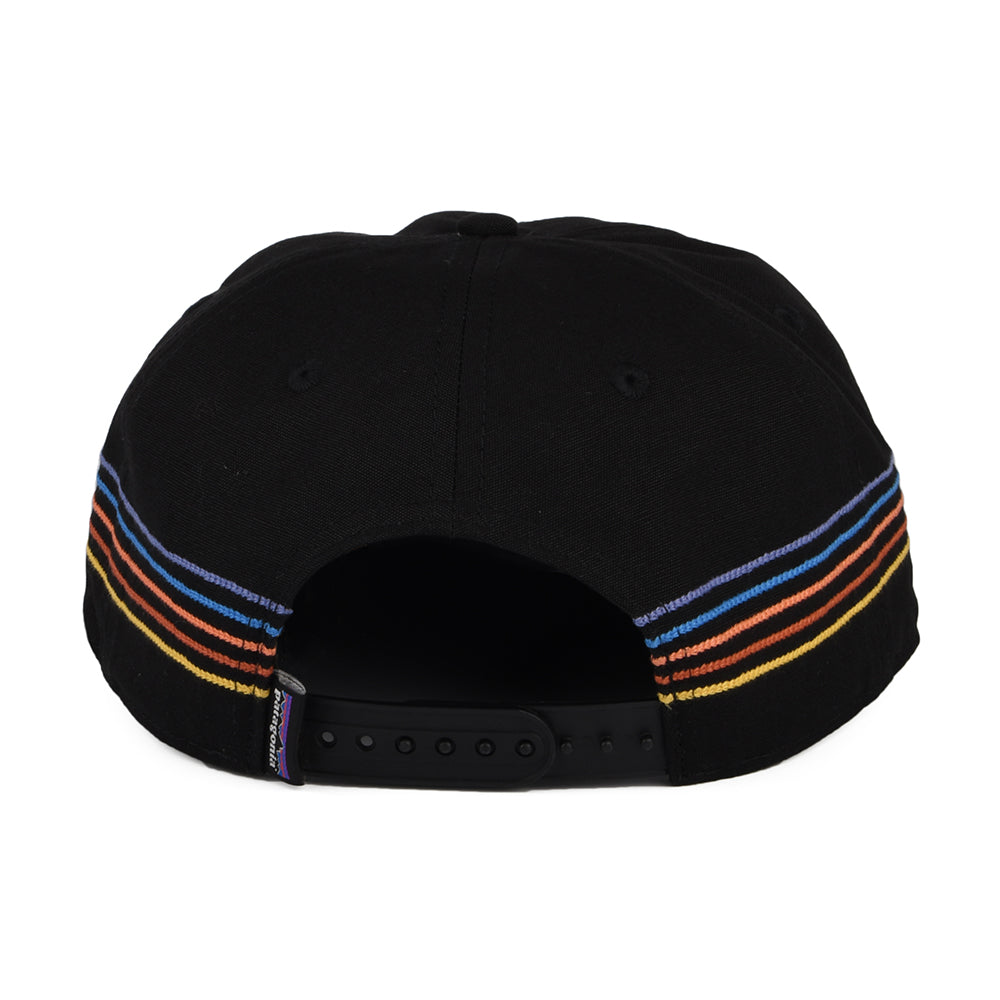 Casquette Snapback Line Logo Ridge Stripe Funfarer noir PATAGONIA