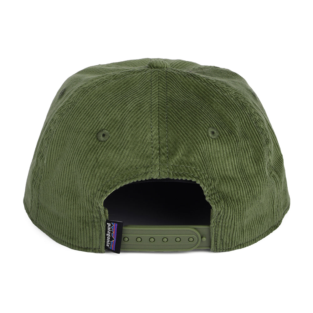 Casquette Snapback en Velours Côtelé Fitz Roy Icon sauge PATAGONIA
