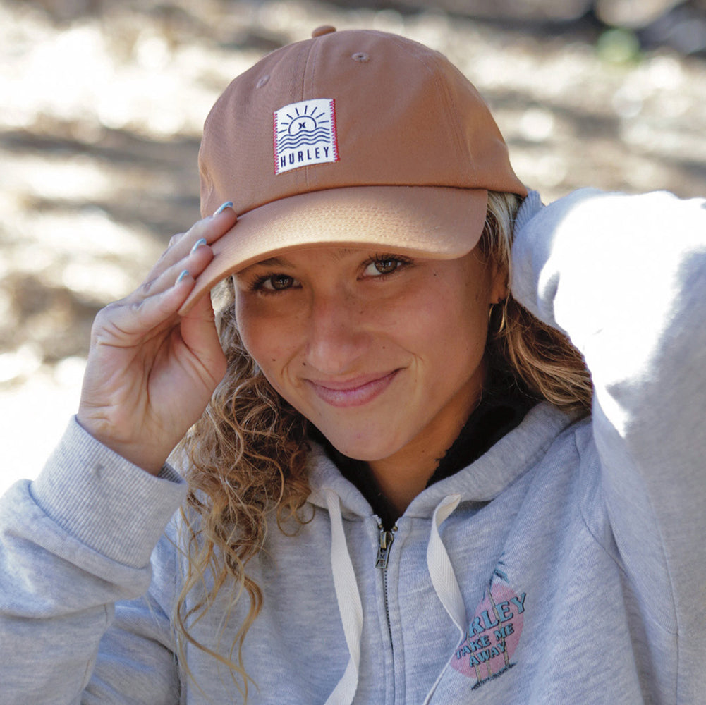 Casquette en Coton Lazy Waves rose HURLEY