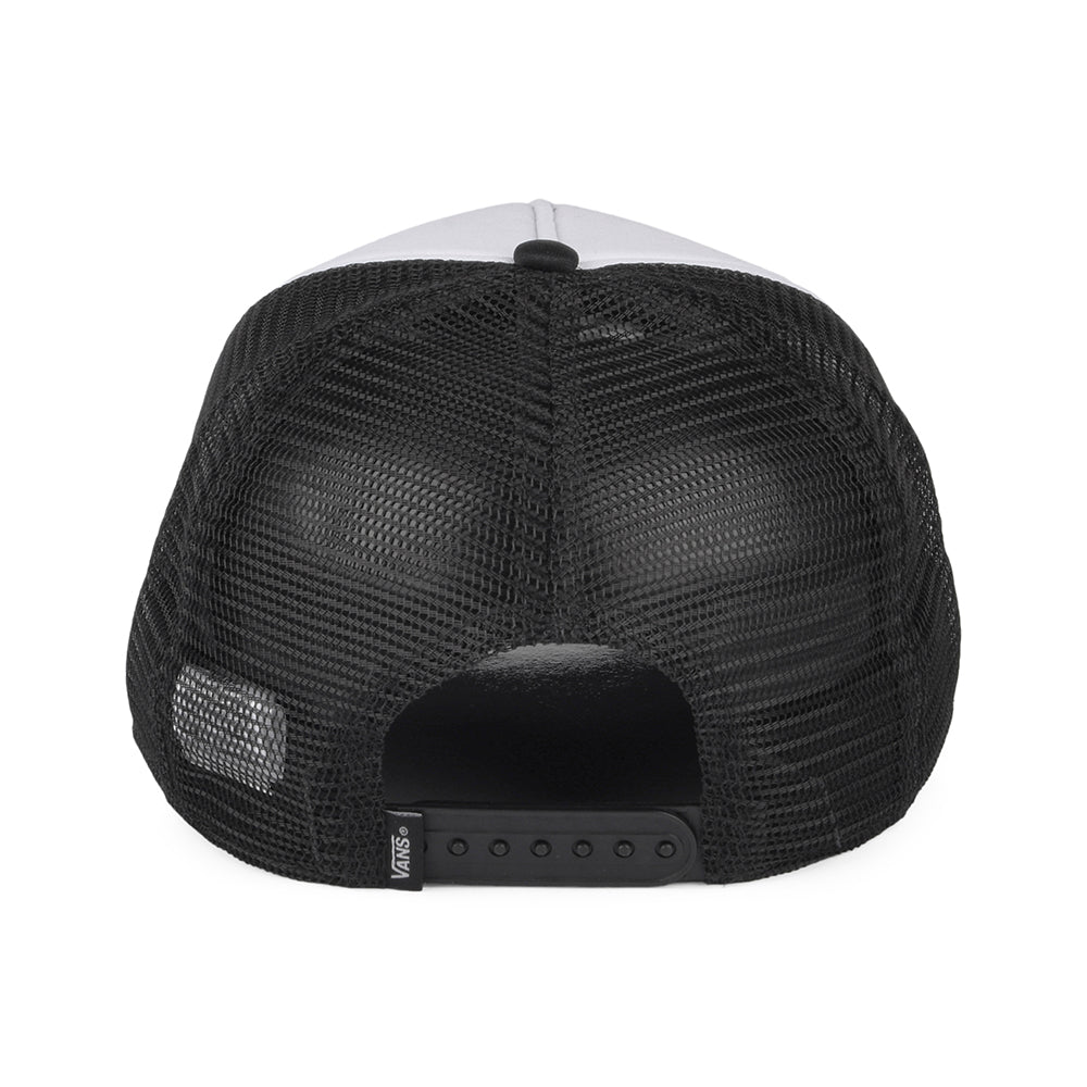 Casquette Trucker à Visière Incurvée Classic Patch noir-blanc VANS
