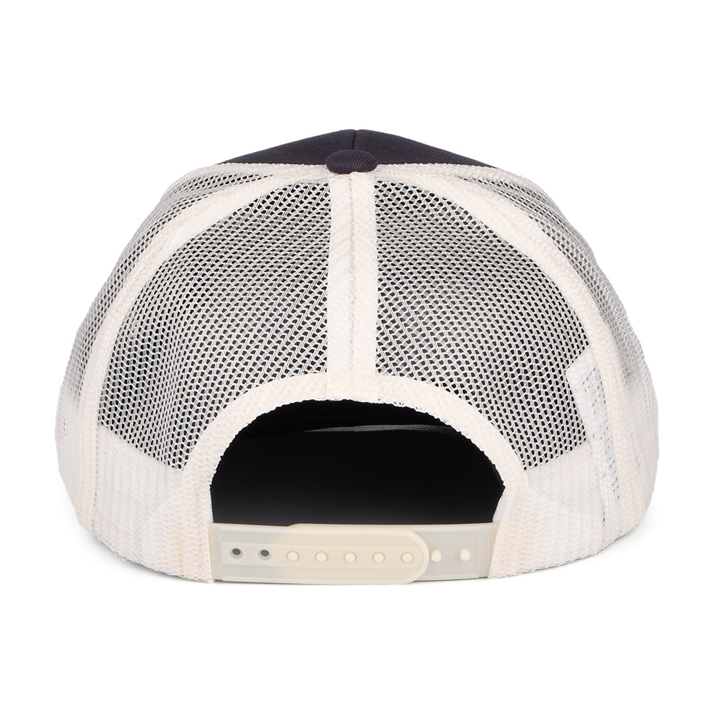 Casquette Trucker Rival Stamp NetPlus MP bleu marine délavé-blanc cassé BRIXTON