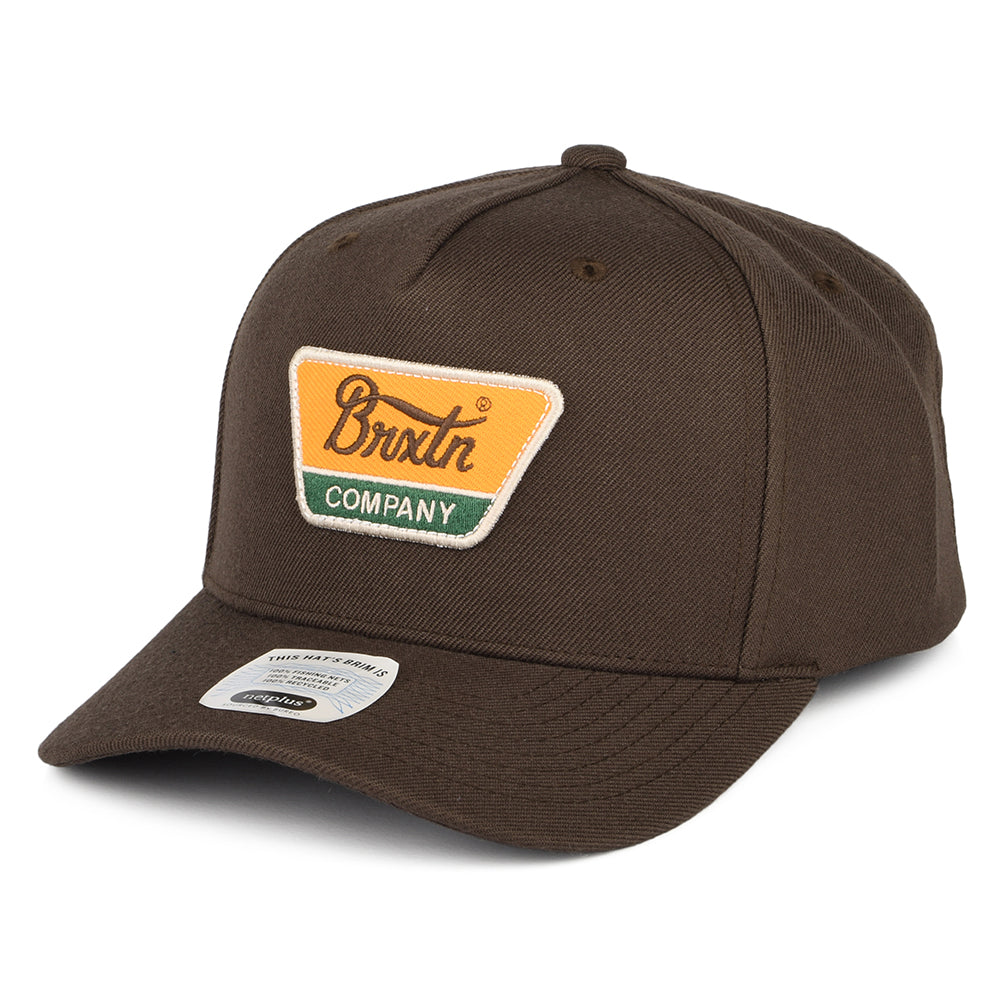 Casquette Snapback Kastaplat, Couleur Marron, Pour Disque-golf