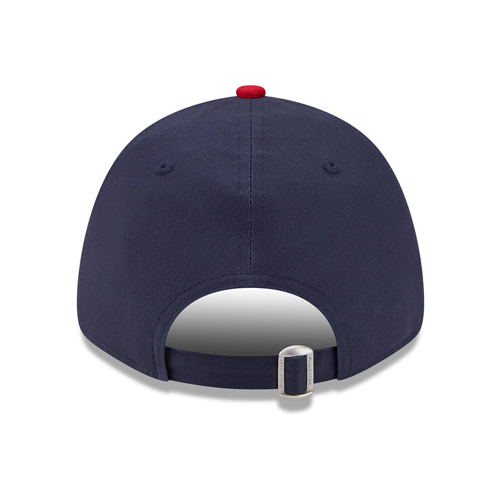 Casquette 9FORTY Core Fédération Anglaise de Rugby à XV bleu marine-écarlate NEW ERA