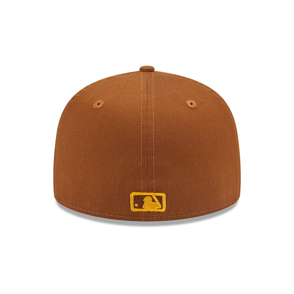 Casquette 59FIFTY MLB League Essential New York Yankees toffee-jaune NEW ERA