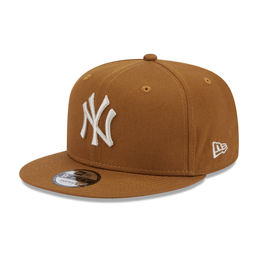 Casquette Snapback 9FIFTY MLB League Essential New York Yankees toffee-pierre NEW ERA