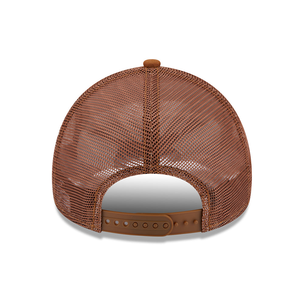 Casquette Trucker MLB League Essential A-Frame L.A. Dodgers toffee-blanc NEW ERA