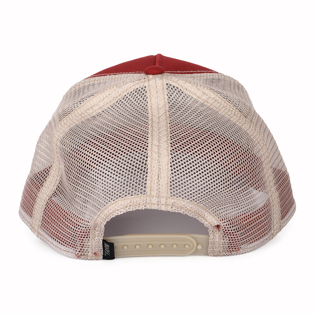 Casquette Trucker Goat rouge GOORIN