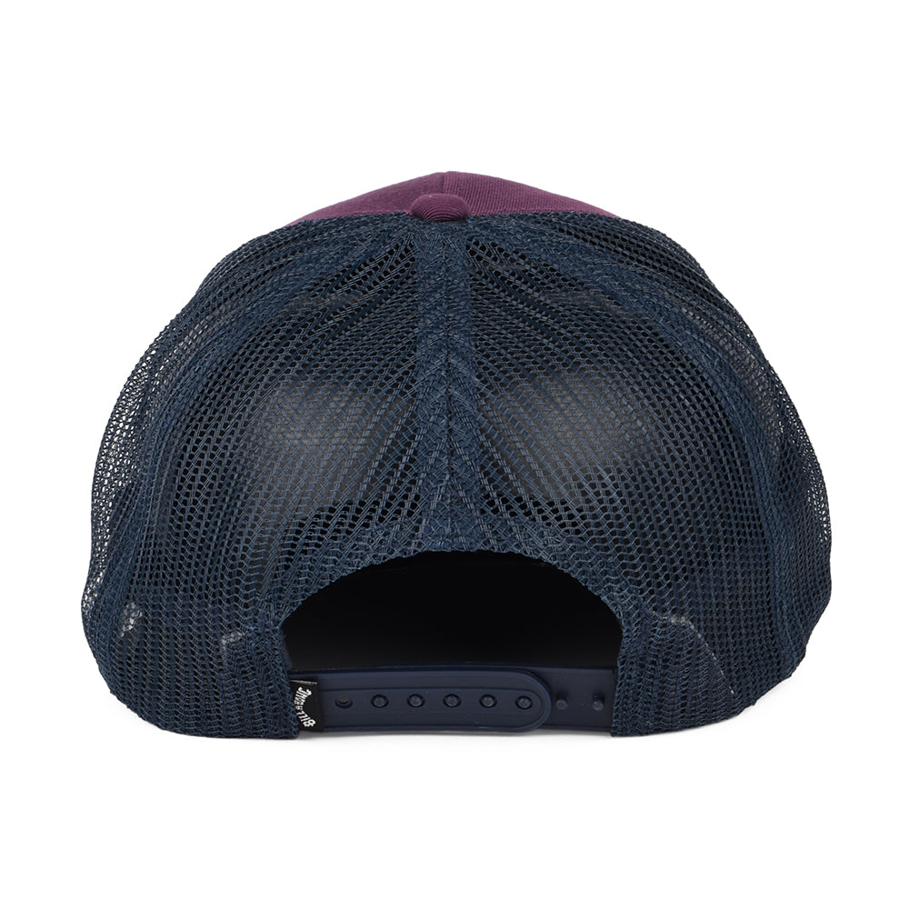 Casquette Trucker Walled ADIV bordeaux-bleu marine BILLABONG
