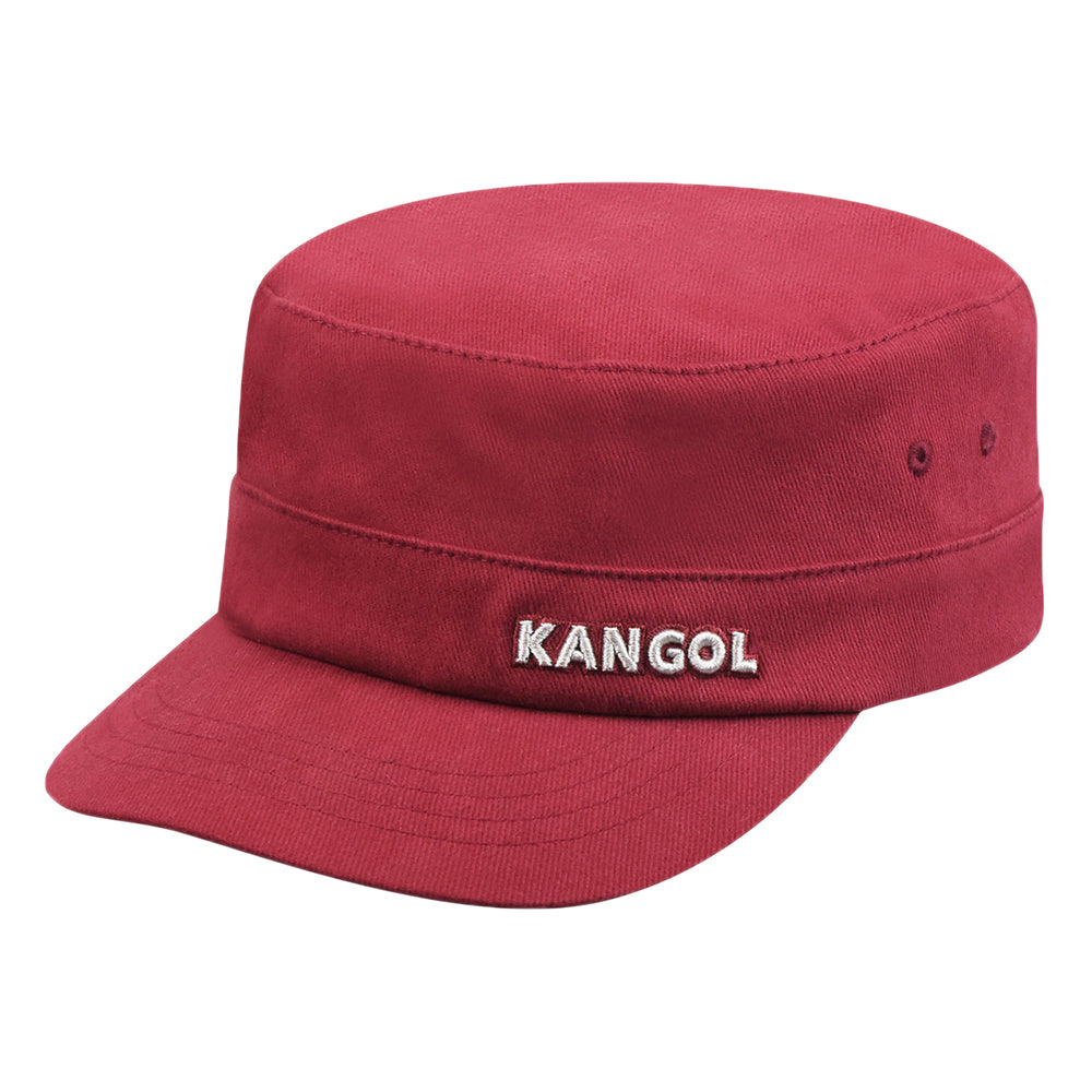 Casquette Militaire en Coton Sergé cardinal KANGOL