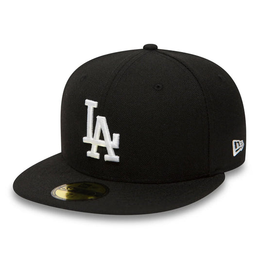 Casquette 59FIFTY MLB League Basic L.A. Dodgers noir NEW ERA