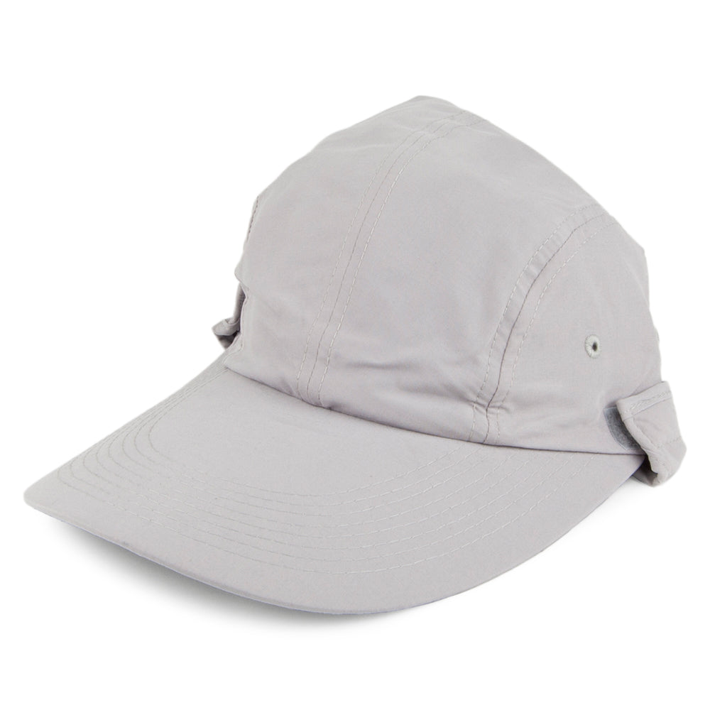Casquette Saharienne à Rabat Amovible gris DORFMAN PACIFIC