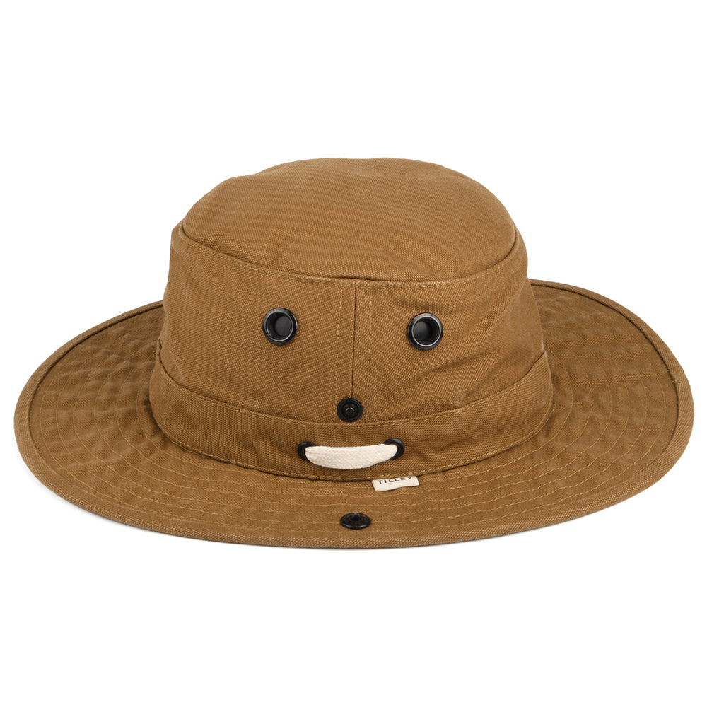 Chapeau Été Pliable T3 Wanderer beige britannique TILLEY