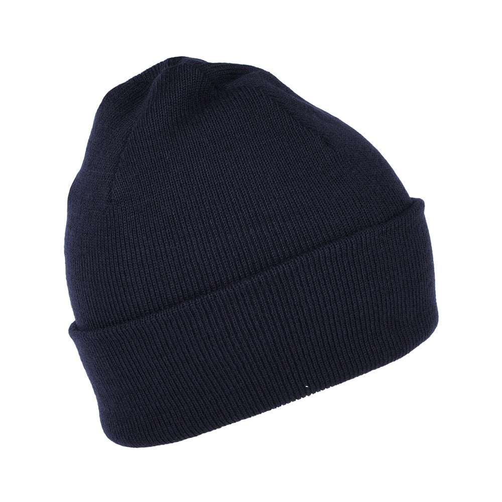Bonnet à Revers Chase bleu marine foncé CARHARTT WIP