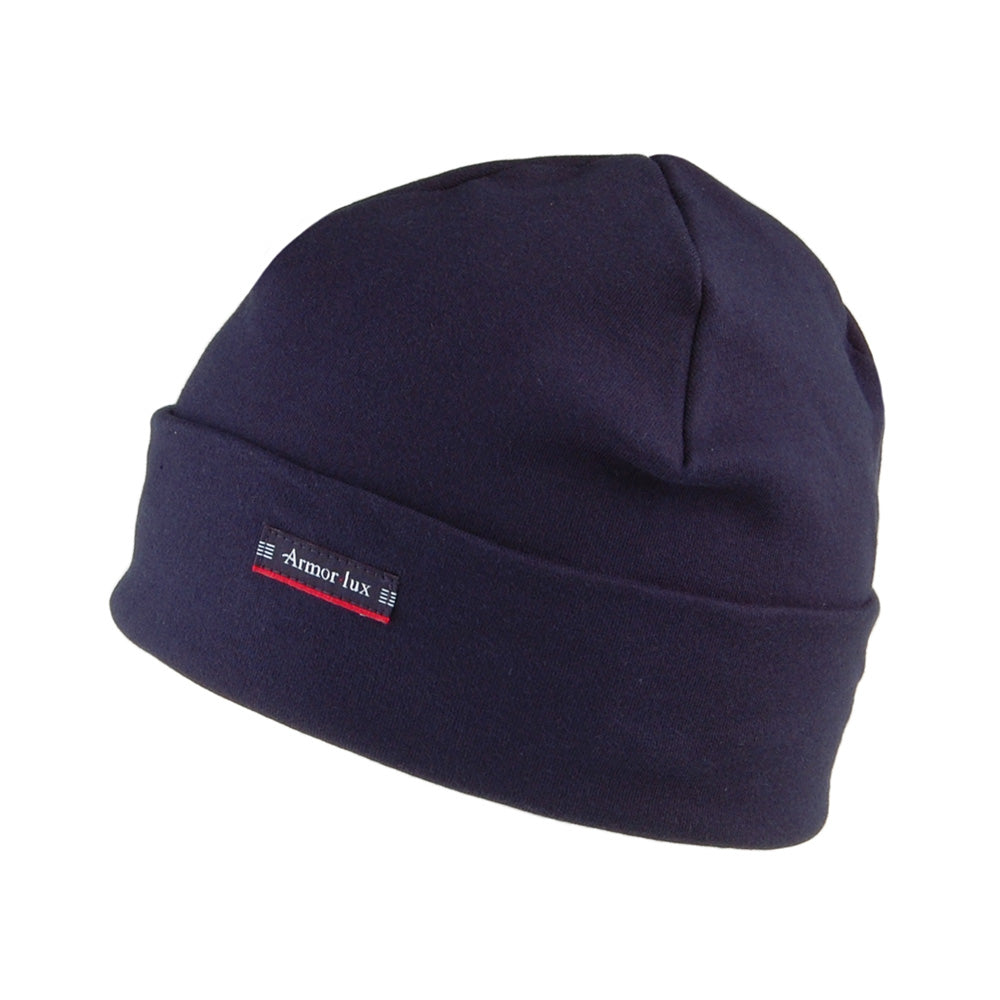 Bonnet en Coton Treguier bleu marine ARMOR LUX