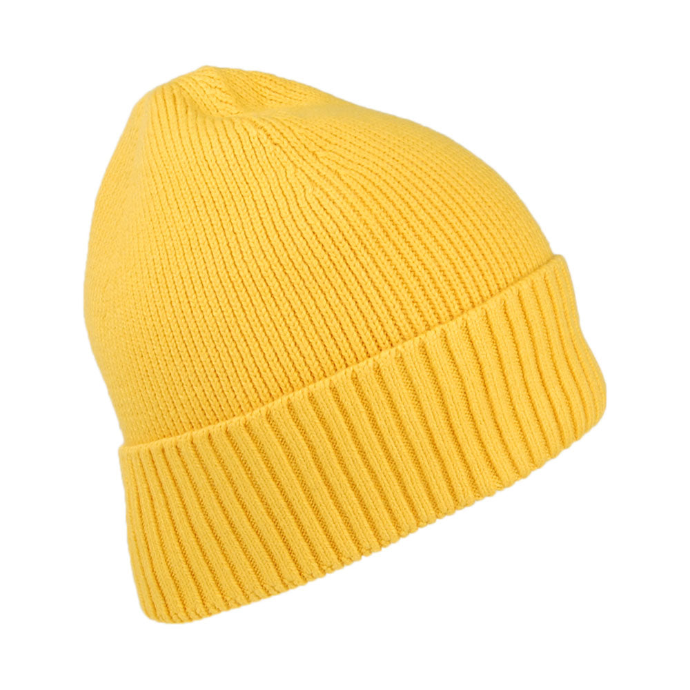Bonnet en Cotton et Cachemire Pima Essential Flag moutarde TOMMY HILFIGER