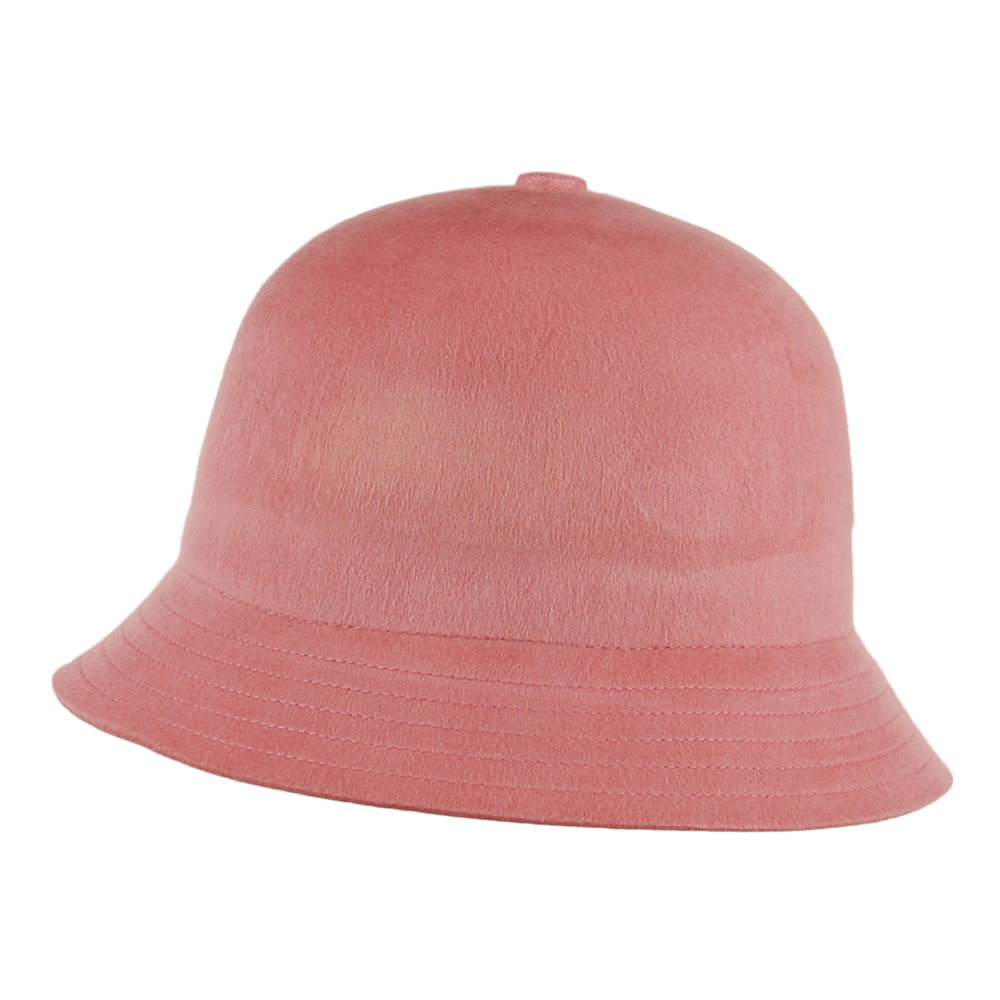 Chapeau Bob en Laine Essex rose BRIXTON