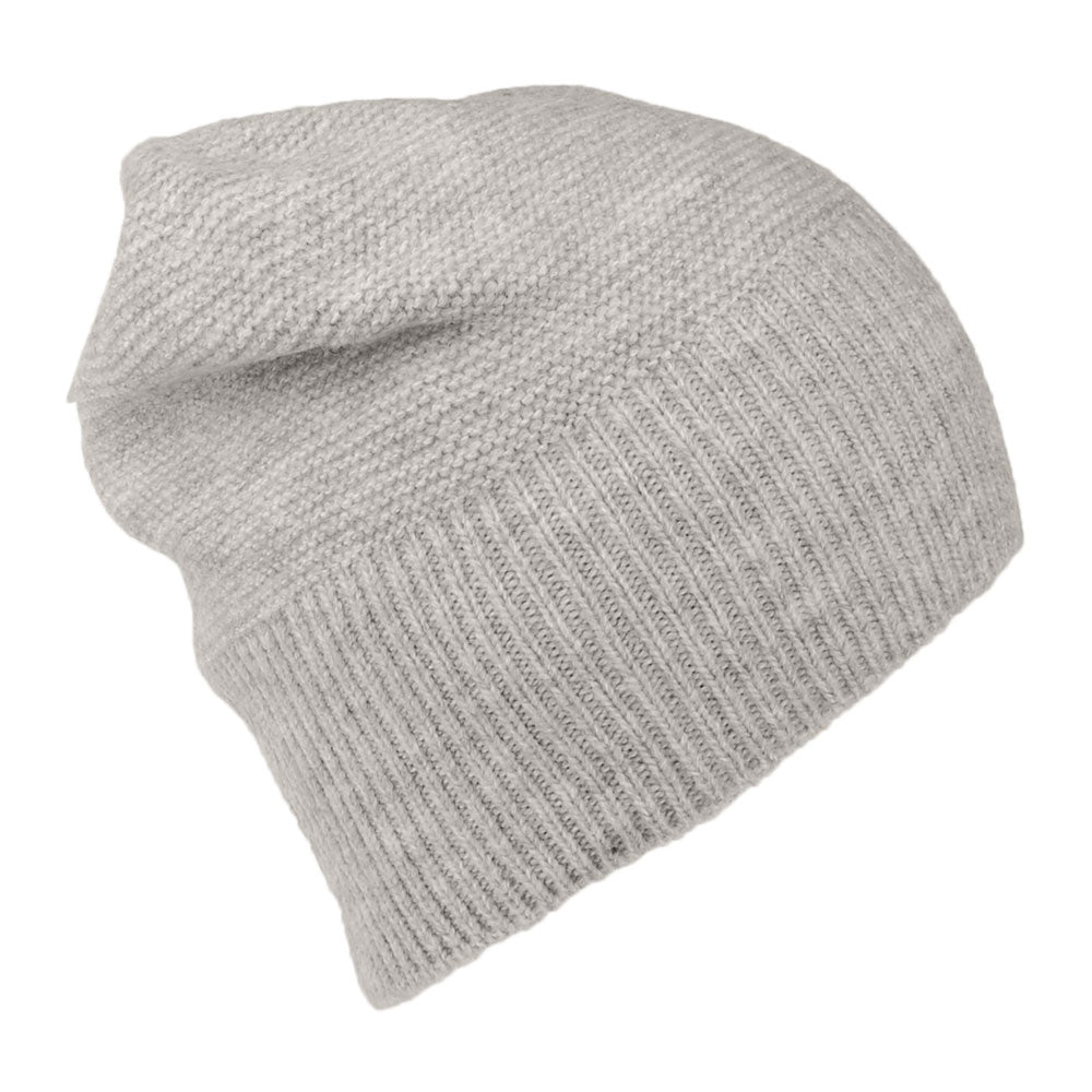 Bonnet Long Irida gris chiné BARTS