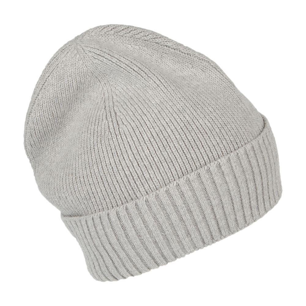 Bonnet en Cotton et Cachemire Pima Essential Flag gris clair TOMMY HILFIGER