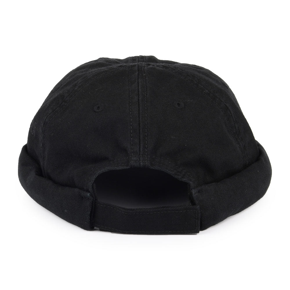 Bonnet Miki Breton en Coton noir STETSON