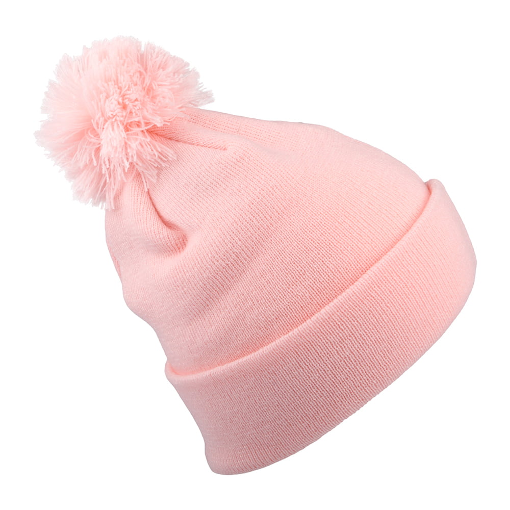 Bonnet à Pompon Femme Rugby Football Union rose NEW ERA
